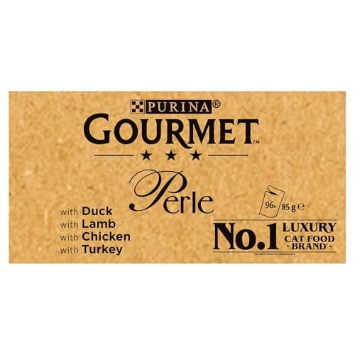 Image of GOURMET Perle Chef's Collection Mini Fillets in Gravy Wet Cat Food 96x85g