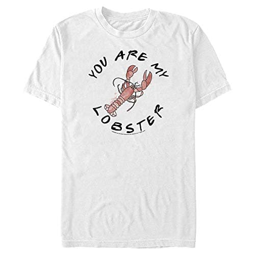 Image of Warner Bros. Men's You are My Lobster T-Shirt, White, Large