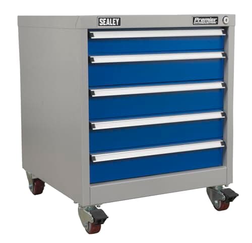 Image of Sealey Api5657A Mobile Industrial Cabinet 5 Drawer