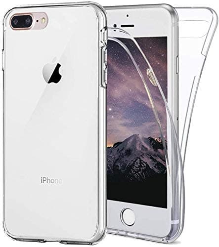 Image of iPhone 6/6s Case, Ultra Thin 360 [Full Protection] [no dots] [Slim TPU] [Front and Back] [Transparent] [Hard PC Back and Soft TPU Front Case] For Apple iPhone 6/6s (CLEAR)