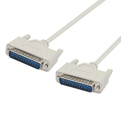 Image of PNGKNYOCN 4.5 Feet DB25 Male to Male Parallel Printer Cable for the Connection Between a Computer with DB25 Female Interface and the Printer