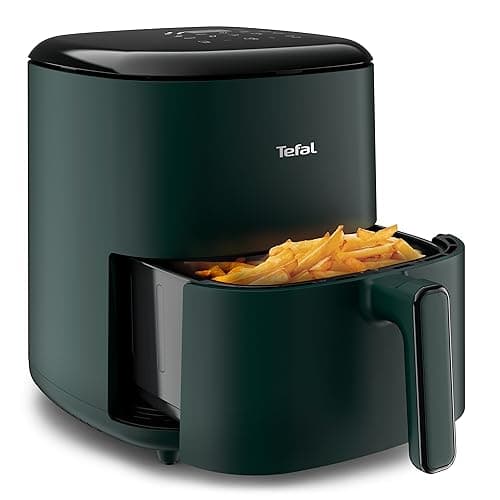 Image of Tefal EY2453 Easy Fry Max 5L Air Fryer Forest, for up to six people, healthy and delicious meals, saving time and energy, digital control panel, 10 automatic cooking programs