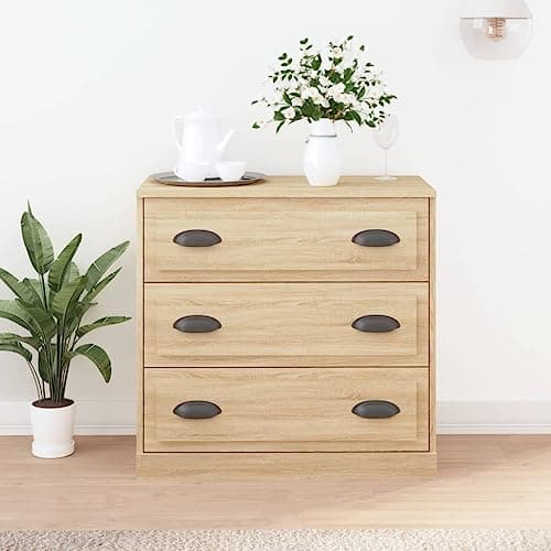 Image of Cement-Look Credenza - Multi-Functional Indoor Storage Cabinet, Stylish Minimalist Design for Living Room and Entryway, Versatile Wood Furniture