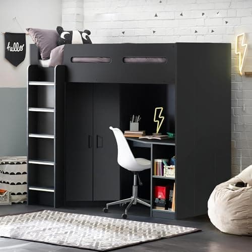 Image of Julian Bowen Hercules High Sleeper - Anthracite Sleepers