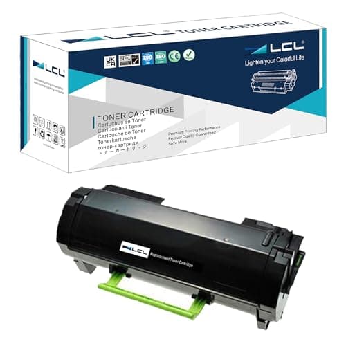 Image of LCL Compatible Toner Cartridge 522 52D2000 52D200E 522E (1 Black) Replacement for Lexmark MS812 MS812de MS812DN MS812DTN MS812DTN