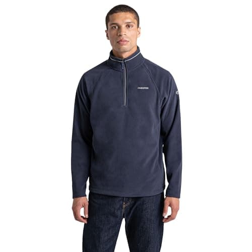 Image of Craghoppers Mens Corey HZ Fleece Dark Navy/Blue Marl XL