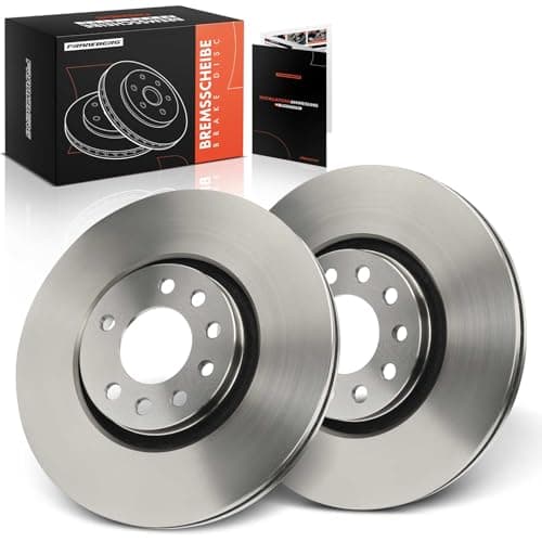 Image of Frankberg Brake Disc Set incl. 2x Discs Front Solid Ø308mm Compatible with Adam M13 Meriva B MPV S10 Corsa E X15 Replace# 9194477, 9184405