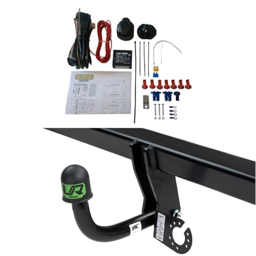 Image of Umbra Rimorchi Fixed Towbar And 12N Wiring Compatible With Citroen Peugeot BERLINGO PARTNER RANCH 07045/F 01/1996-03/2008