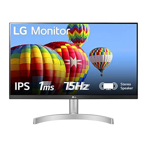 Image of LG 24ML600S Monitor 24" Full HD IPS, 1920 x 1080, 1ms MBR, Radeon FreeSync 75Hz, 2 x HDMI, 1 x VGA, integrated speakers