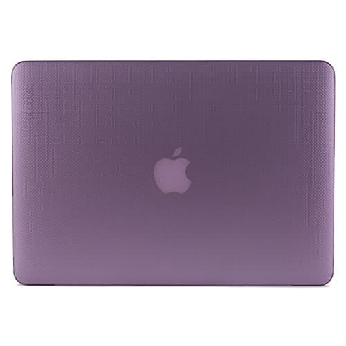 Image of Incase Hardshell Protective Case for Apple Macbook Pro 13.3 inch Retina - [3D Dot Design I Air Vent Holes I Lightweight & Thin Non-Slip Feet] transparent (lila) 0