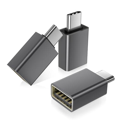 Image of BASESAILOR USB C to USB Adapter 3 Pack,USBC Male to USBA Female 3.0 OTG Adapter,Type C Thunderbolt 5 4 Converter for iMac,MacBook Pro,Apple iPhone 17 Air 17e 16 15,iPad 10 11 A16 7,Samsung Galaxy S26