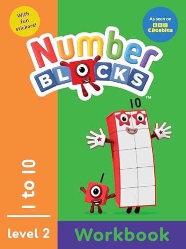 Image of Numberblocks 1-10 Orange Level Workbook: Adding and Subtracting Educational Activities Perfect for Early Learning and A Great Activity Gift for Fans ... Alphablocks and Colourblocks Workbooks)