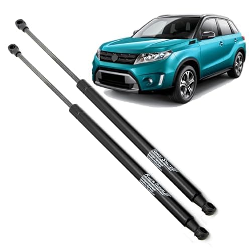 Image of Ramor Strutz 2x Tailgate Gas Struts Compatible with a Suzuki Vitara (LY) 2015-2019. Tailgate Gas Springs Replacement for 8185054P01 and others.