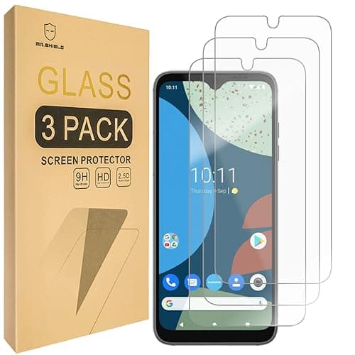 Image of Mr.Shield Screen Protector For Fairphone 4 [Tempered Glass] [9H Hardness] [3-Pack] Screen Protector