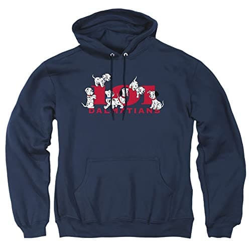 Image of Cotton Soul Disney 101 Dalmatians Pups Hoodie, Navy, XX-Large