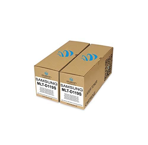 Image of 2x MLTD119S, MLT-D119S Regenerated black toner cartridge Duston, compatible with Samsung ML-2010 ML-2510 ML-2570 ML-2571