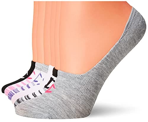 Image of Champion womensCH304Invisible Liner (Pack of 6) Socks - multi -