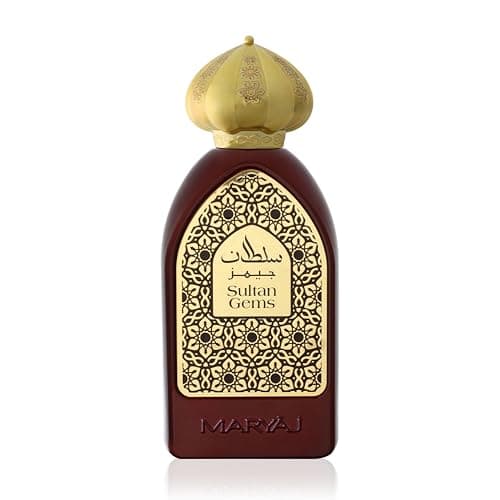 Image of Maryaj Sultan Gems 100ml Eau De Parfum for Women and Men | Oriental and Floral Fragrance with Apple, Plum, Dates, Patchouli, Vanilla Scent | Twist of Angle Shares