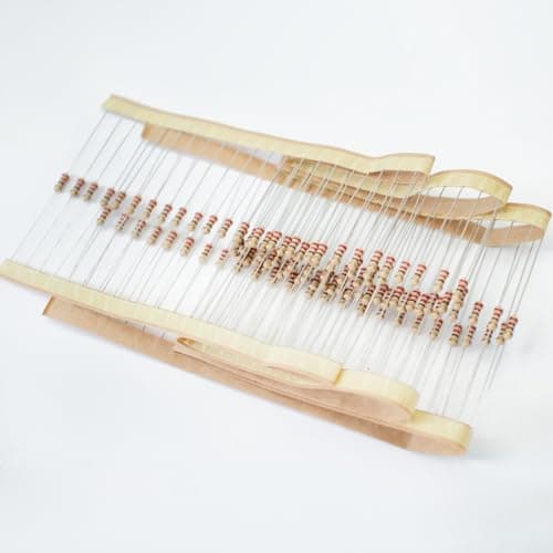 Image of Innfeeltech 100 Pcs 1/4W 5% Tolerance 220 Ohm Carbon Film Resistor Resistance for DIY Project and Experiments