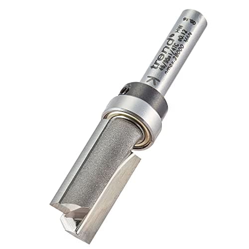 Image of Trend Professional Profiler, 12.7mm Diameter, 32mm Cut Length, 1/4 Inch Shank, Bearing Guided, Tungsten Carbide Tipped, 46/96X1/4TC