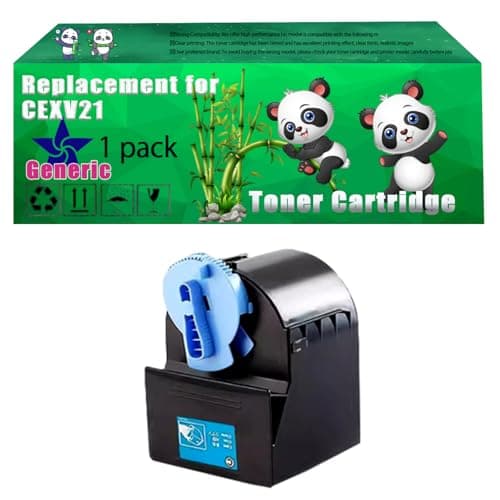 Image of Replacement CEXV21 Toner Cartridge Compatible for Canon iRC3380Ne iRC3580 iRC3580i iRC3580Ne iRC3880 iRC3880i iR ADVANCE Printers (1 Pack Cyan)