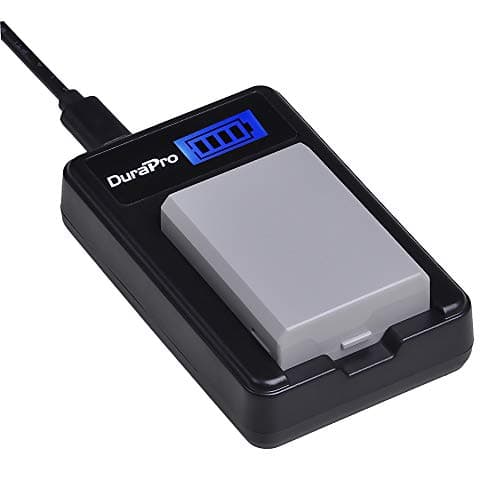 Image of DuraPro 1Pc LP-E5 LP E5 Battery + LCD USB Charger Replacement for Canon EOS 450D 500D 1000D Kiss F X2 X3 Rebel XS XSi T1i Digital Cameras