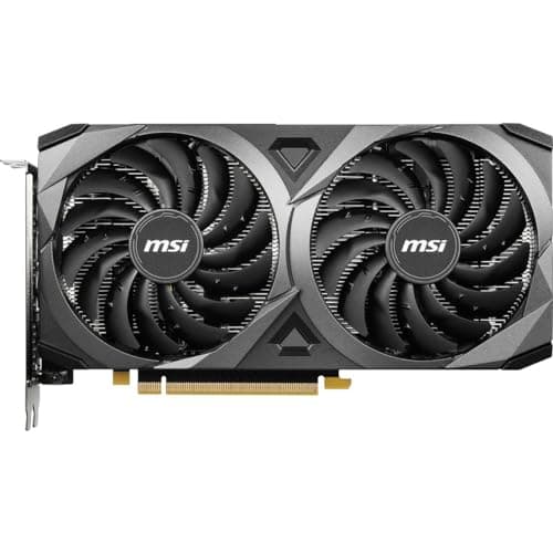 Image of MSI Gaming GeForce RTX 3060 8GB GDRR6 128-Bit HDMI/DP PCIe 4 Torx Twin Fan Ampere OC Graphics Card (RTX 3060 Ventus 2X 8G OC)