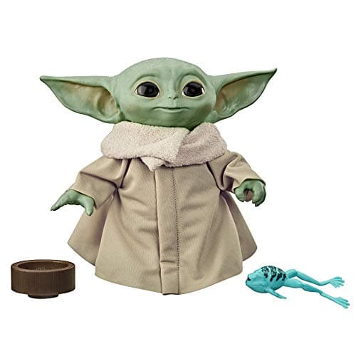 Image of Star Wars The Child Talking Plush Toy with Character Sounds and Accessories, The Mandalorian Toy for Children Aged 3 and Up