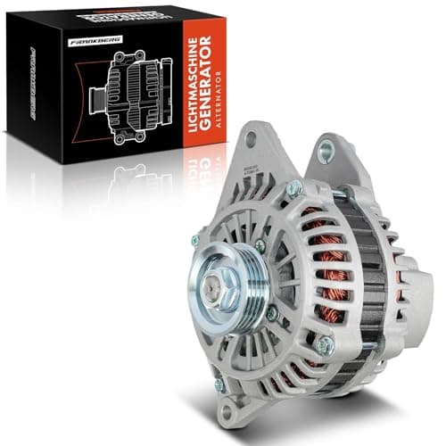 Image of Frankberg Alternator Generator 12V 4-pole 100A Compatible with Dedra 1.8L Dedra SW 1.8L Galant VI 2.5L Galant VIII Estate 2.5L Petrol 1996-2004 Replace# A003TA4791