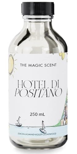 Image of The Magic Scent "Hotel Di Positano" Hotel Scent Diffuser Oil - Cold-Air & Ultrasonic Fragrance Oil for Diffuser Inspired by Amalfi Coast, Italy - Essential Oils for Diffusers Aromatherapy (200 ml)