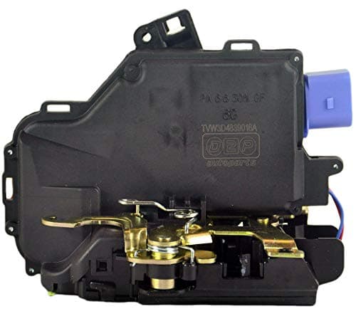 Image of D2P Rear Right 7-Pin Door Lock Actuator Replacement | Compatible with 03-09 VW Golf MK 5, 04-13 Golf Plus Plus, 05-10 Jetta MK 3, 03-10 Touran 1T1, 1T2 | 3D4839016A