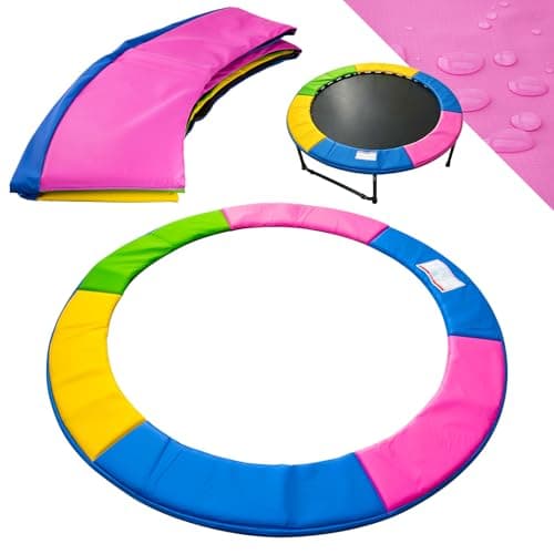 Image of NONMON 10ft Replacement Trampoline Surround Pad Foam Safety Guard Spring Cover Padding Pads - 305cm Multicolor