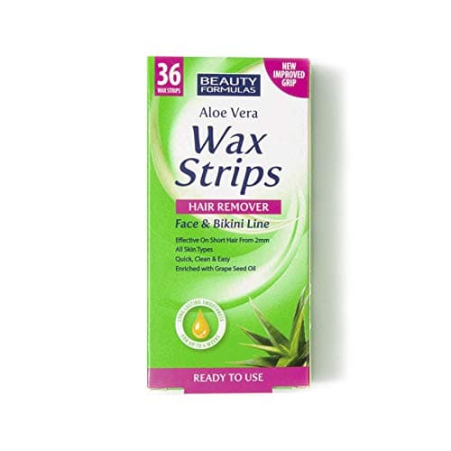 Image of Beauty Formulas hair removal wax strips – Face & Bikini Line by Beauty Formulas