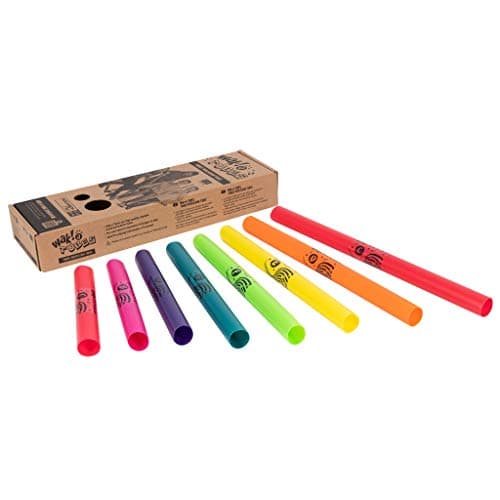 Image of Wak-a-Tube Diatonic Percussion Tubes (Set of 8) - multi-colored