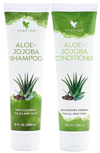 Image of Forever Living Aloe-Jojoba Shampoo and Conditioning Rinse Twin Pack