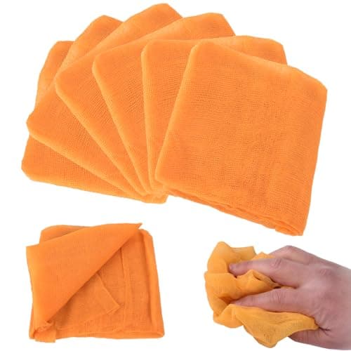 Image of 6 Pack Tack Cloths - Premium Lint-Free & Wax-Free Tack Rags for Woodworking, Automotive Painting, and Surface Prep, 17.7" x 35.4" Each (6)