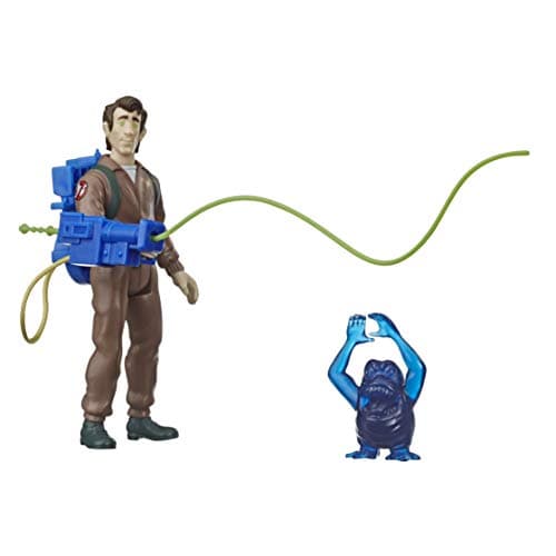 Image of Ghostbusters Kenner Classics Peter Venkman and Grabber Ghost Retro Action Figure Toy with Accessories Great Gift for Collectors and Fans
