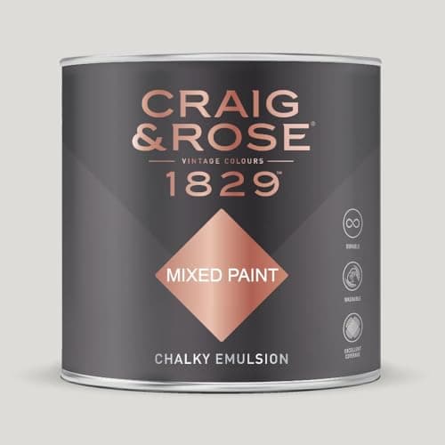 Image of Paint Stop CRAIG & ROSE 1829 CHALKY EMULSION DUTCH WHITE 750ML