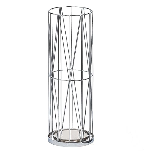 Image of Mango Steam Pluvian™ Soakstone™ Umbrella Holder, 46 cm Tall (Silver)