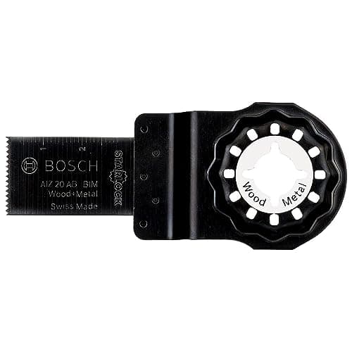 Image of Bosch Professional 1x Plunge Cutting Saw Blade AIZ 20 AB (for Wood and Metal, 20 x 30 mm, Accessory Multitool)