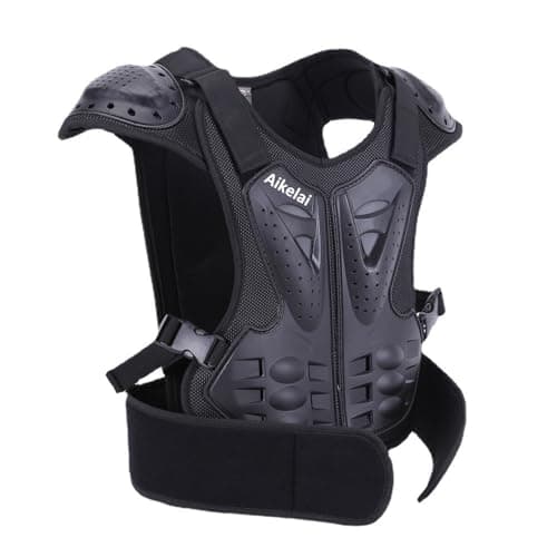 Image of Youth and Kids Chest Armor Body Back Spine Chest Protector Motocross Motorcycle Protection Dirt Bike Gear Riding Gear Racing Vest for Child