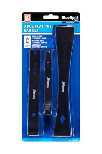 Image of 3-Piece Flat Pry Bar Set by Blue Spot Tools
