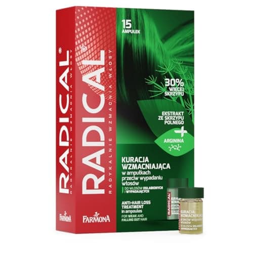 Image of RADICAL ANTI-HAIR LOSS AMPOULE TREATMENT FOR WEAK AND FALLING OUT HAIR 15 x 5ml