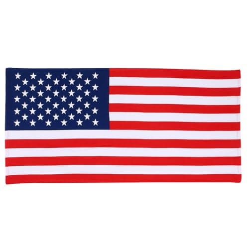 Image of LIOOBO Beach Towel American Flag Quick Towel Towel Water Absorbent Bath Mat 150 x 70 cm