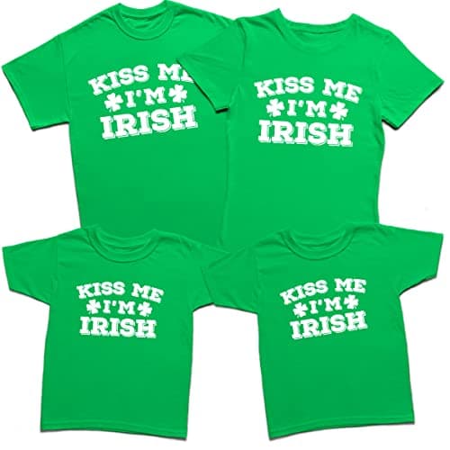 Image of Kiss me T-Shirt St Patrick Day 2023 Tee Top#SPD Irish Green L