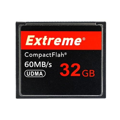 Image of Extreme 32GB Compact Flash Memory Card, High Speed CF Card UDMA Speed Up to 60MB/s SLR Camera CF Cards