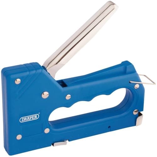 Image of Draper 56027 Lightduty Staple Gun or Tacker,Blue