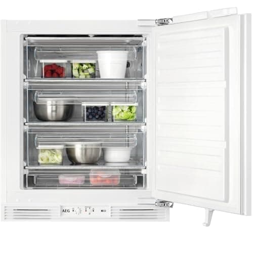 Image of AEG - OAB6I82EF - 6000 Series Integrated Freezer, Upright Freezer, 95 Litres, 81.9cm, Fast Freeze, OptiSpace, Electronic Control, fresh Food with Frostmatic dB 40, 819x596x547mm, Class E