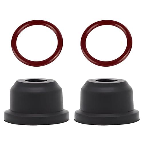 Image of Raheem 1K0798741 Clutch Master Cylinder Gasket Seal Repair Kit (Set of 4) Fit for Volkswagen VW Golf Polo Passat Transporter Caddy Audi A3 A6 Q3 TT Seat Leon Ibiza Toledo Skoda Fabia Octavia Superb