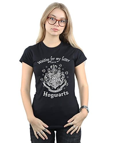 Image of Harry Potter Women's Hogwarts Waiting for My Letter T-Shirt Black XX-Large